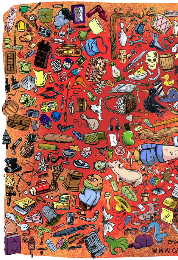 Giant cartoon Collage Everyday objects ❤ Cartoon « Cartoon A Day Giant cartoon Collage Everyday objects ❤ Cartoon « Cartoon A Day