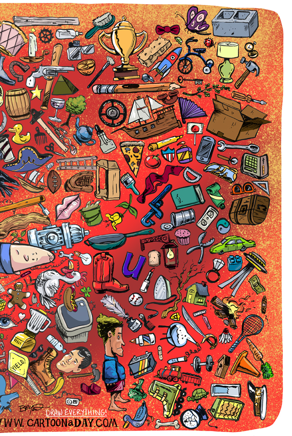 Giant cartoon Collage Everyday objects ❤ Cartoon « Cartoon A Day Giant cartoon Collage Everyday objects ❤ Cartoon « Cartoon A Day
