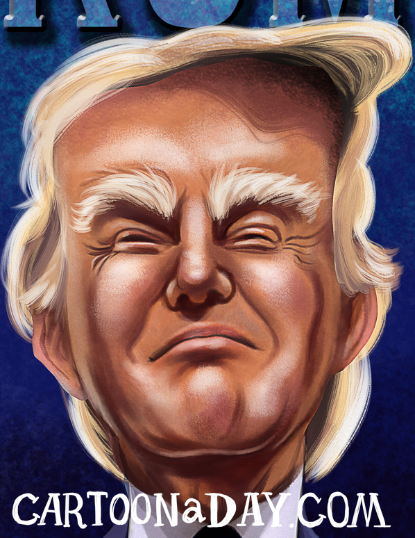 donald-trump-political-caricature-detail