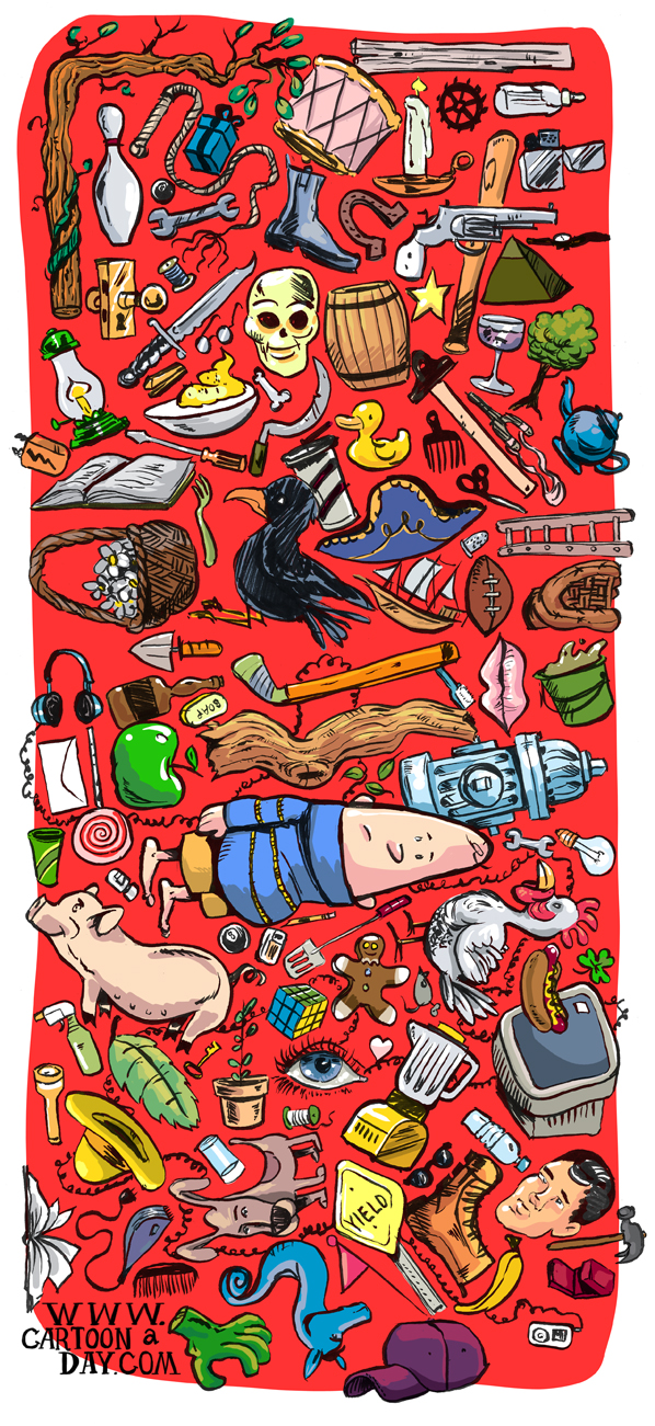 Giant Cartoon Collage Cartoon