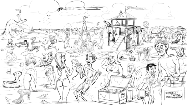 Spring-break-cartoon-sketch-598