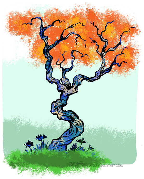 twiggy-tree-blue-orange-598