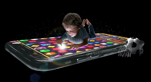 Effects of Technology On Children ❤ Cartoon « Cartoon A Day Effects of Technology On Children ❤ Cartoon « Cartoon A Day