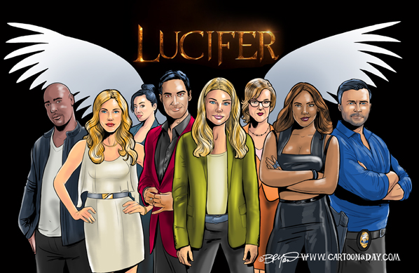 Lucifer-cast-caricature-598