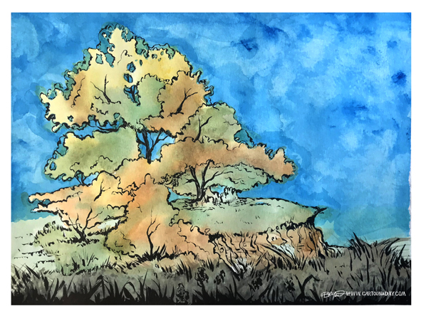 cliff-tree-watercolor-598