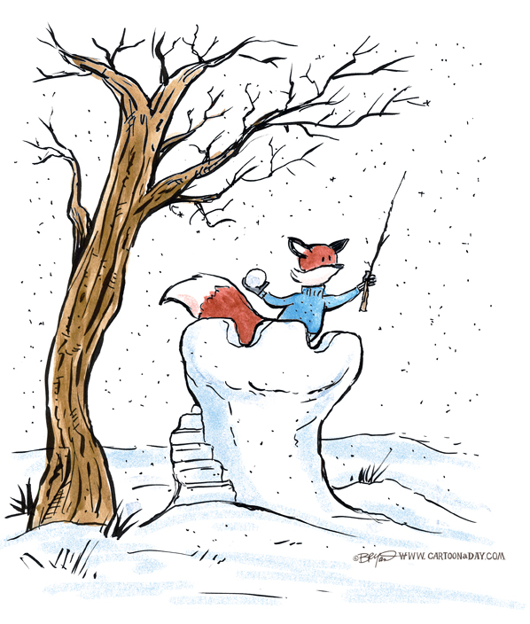 fox-snow-castle-598