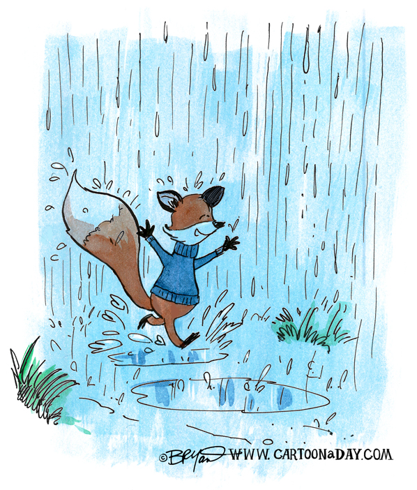 fox-running-in-rain-598