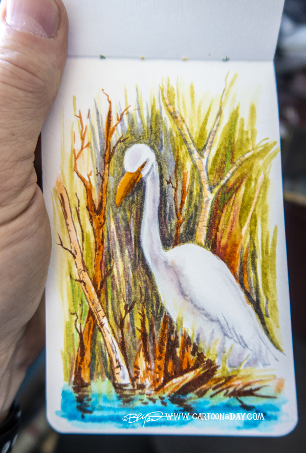 White-heron-watercolor-598