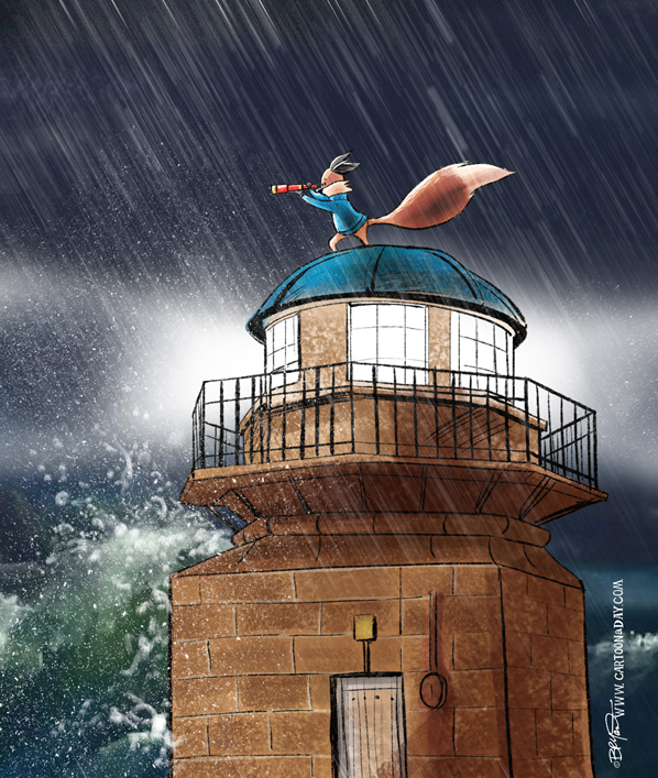 kit-fox-lighthouse-storm-598