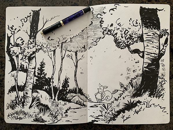 Kit-Forest-ink-sketch-moleskine-photo-598