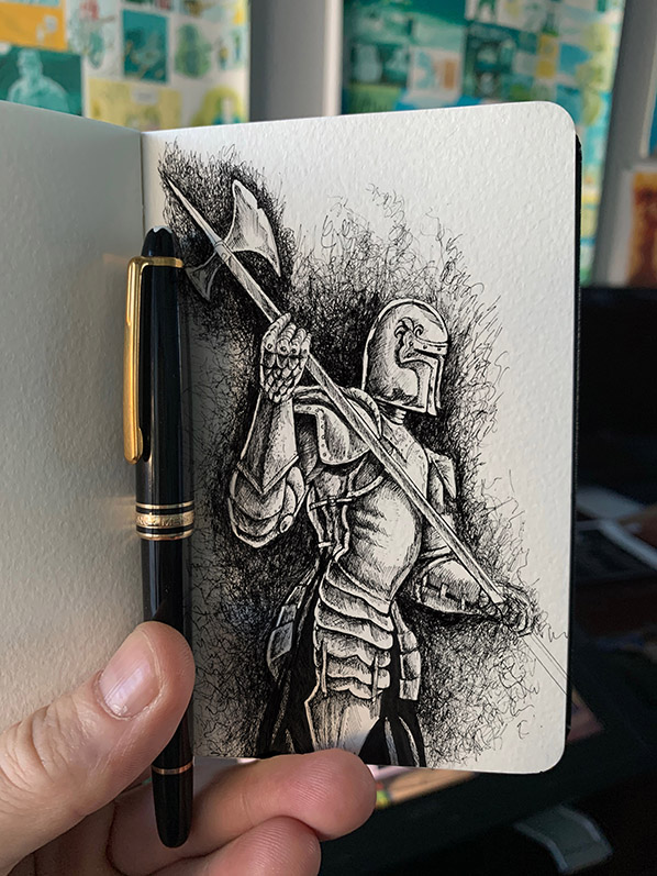 Knight-moleskine-598