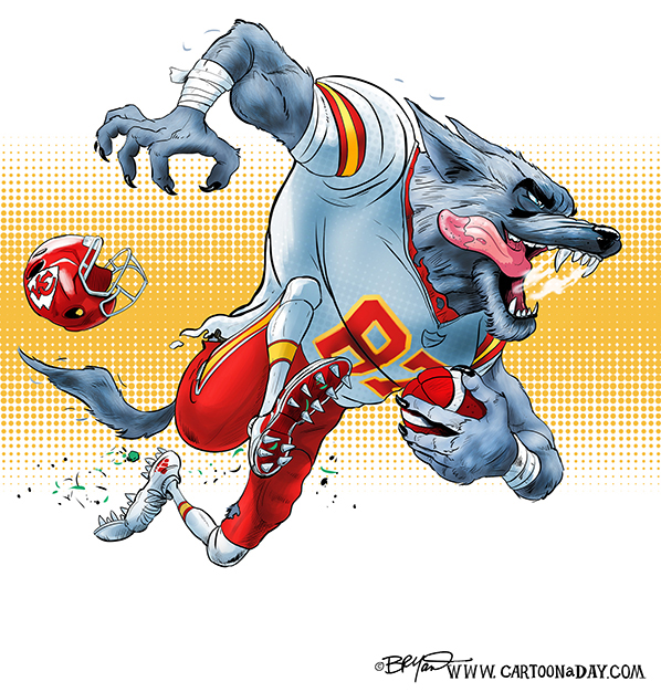 kc Wolf Cartoon