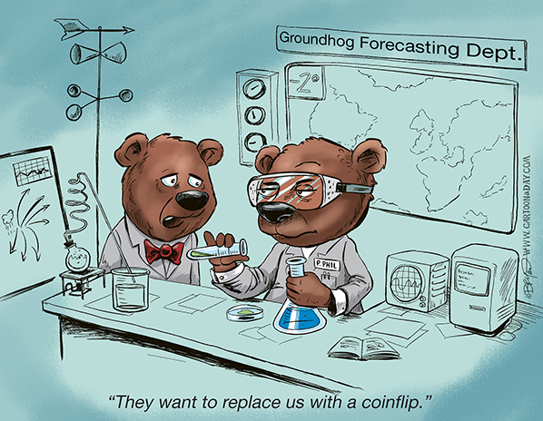 Punxsutawney Phil Forecasting the Weather