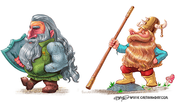 Dwarf-shield-and-staff-598