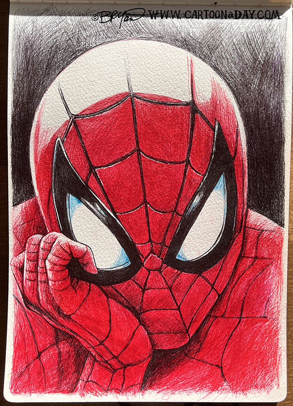 Spiderman-Ballpoint-598