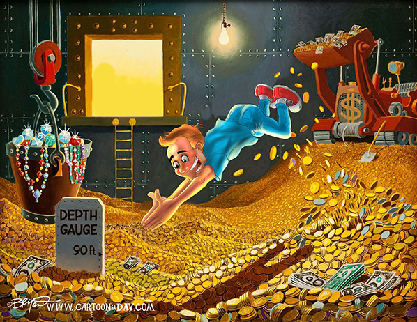 Scrooge-Mcduck-vault-lotto-cartoon-598 Scrooge-Mcduck-vault-lotto-cartoon-598